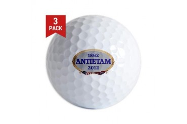 Antietam - 150 Years Civil war Golf Balls by CafePress