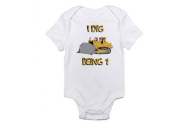 I Dig Being 1 Infant Bodysuit