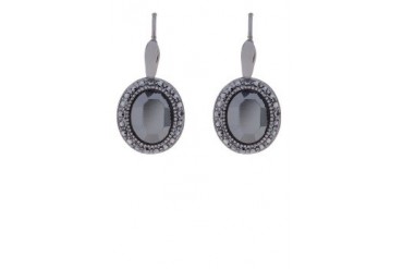Solitaire Drop Earrings