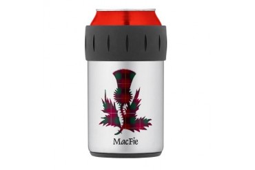 Thistle - MacFie Thermos Can Cooler Scottish Thermosreg; Can Cooler by CafePress