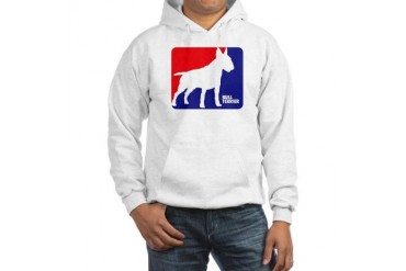 Bull Terrier Hooded Sweatshirt