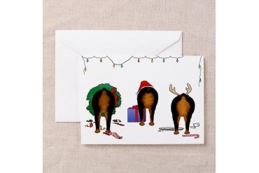 Rottweiler Christmas Pets Greeting Cards Pk of 10 by CafePress