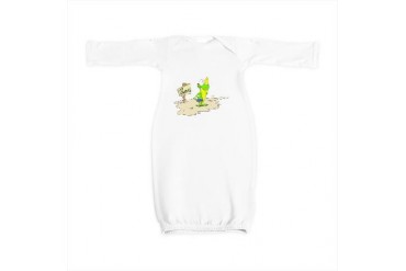 surfs up? Cute Baby Gown by CafePress