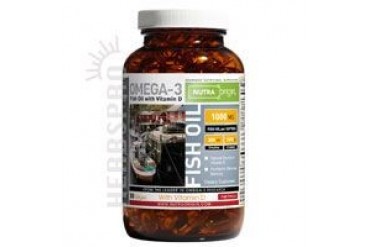 Omega-3 Fish Oil with Vitamin D High Potency30 SOFTGELS