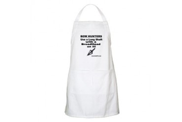 Bow Hunters BBQ Funny Apron by CafePress