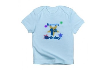 Personalized 1st Birthday Infant T-Shirt
