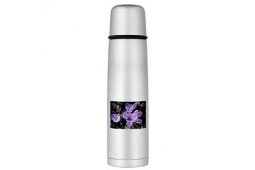 Pickwick Crocus Flowers Large Thermos Bottle Flowers Large Thermosreg; Bottle by CafePress
