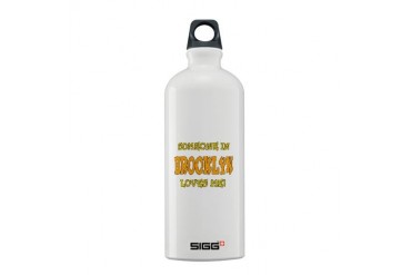 Someone in Brooklyn Love Sigg Water Bottle 0.6L by CafePress