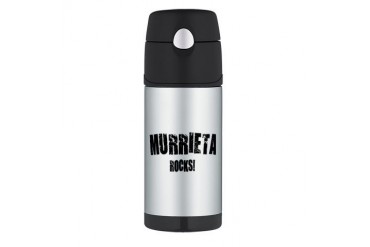 Murrieta Rocks California Thermos Bottle 12oz by CafePress