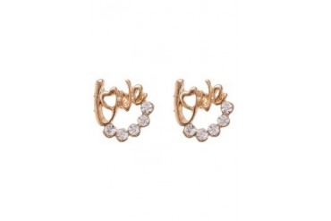 Fox's Accessories Love Earrings