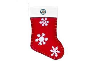DoS seal Usa Customized Felt Christmas Stocking by CafePress