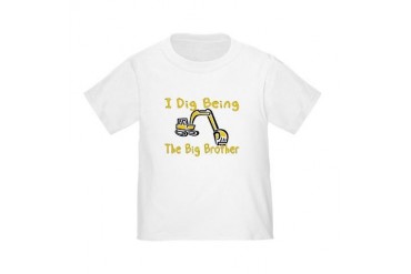 I Dig Being the Big Brother Toddler T-Shirt