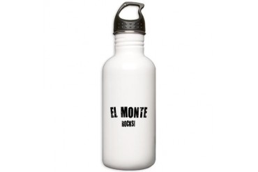El Monte Rocks California Stainless Water Bottle 1.0L by CafePress