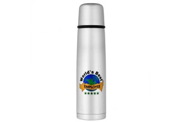 Large Thermos Bottle Earth Large Thermosreg; Bottle by CafePress
