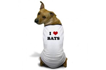 BATS.png Funny Dog T-Shirt by CafePress
