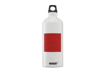 Red Christmas Pattern Holiday Sigg Water Bottle 0.6L by CafePress