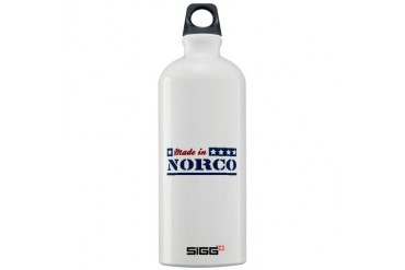 Made in Norco California Sigg Water Bottle 1.0L by CafePress