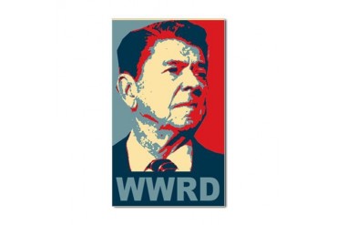 What Would Reagan Do Sticker (Rectangle)