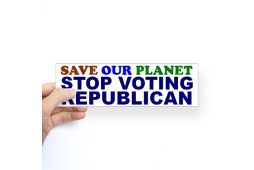 SAVE OUR PLANET Bumper Sticker