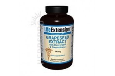 Grapeseed Extract with Resveratrol & Pterostilbene 60 caps