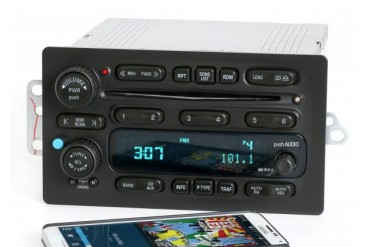 GMC Chevy 2003-05 Radio AM FM 6 Disc CD Upgraded w Bluetooth Music 15196055