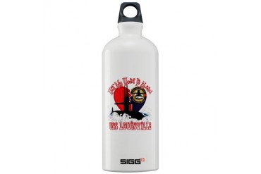 Half My Heart Military Sigg Water Bottle 1.0L by CafePress