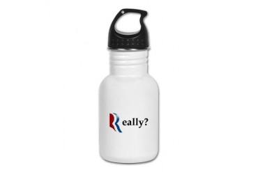 Really? Funny Kid's Water Bottle by CafePress