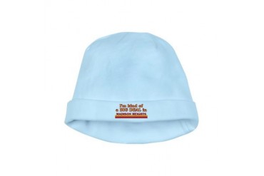 I am kind of a BIG DEAL in Madison Heights baby ha Michigan baby hat by CafePress
