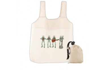 Radioactive Jug Band Funny Reusable Shopping Bag by CafePress