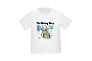 Monkey 1st Birthday Toddler T-Shirt