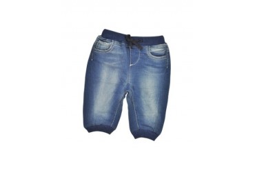 Denim Effect Cotton Jogg Jeans