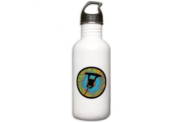 WAKEBOARD Music Stainless Water Bottle 1.0L by CafePress