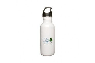 Trees Environment Stainless Water Bottle 0.6L by CafePress