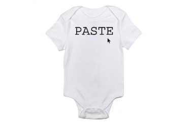 Paste twin Infant Bodysuit