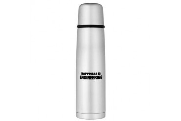 Happiness Is Engineering Large Thermos Bottle Engineer Large Thermosreg; Bottle by CafePress