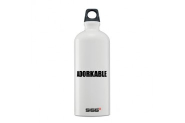 Adorkable Internet Sigg Water Bottle 0.6L by CafePress