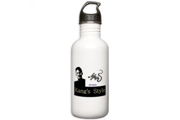 Kang's calligraphy Artist Stainless Water Bottle 1.0L by CafePress
