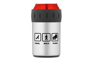 Pianist Thermos Can Cooler Music Thermosreg; Can Cooler by CafePress