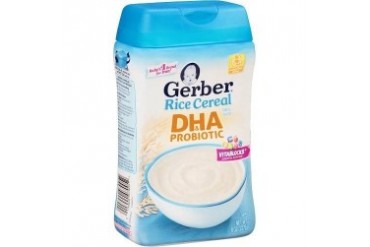 Gerber Rice DHA Probiotic Single Grain Cereal