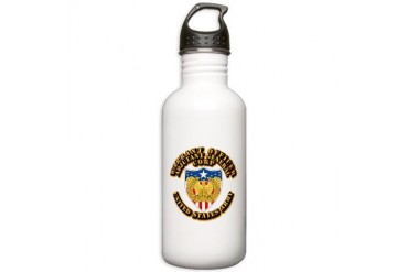 Army - WO - AG Corps Army Stainless Water Bottle 1.0L by CafePress