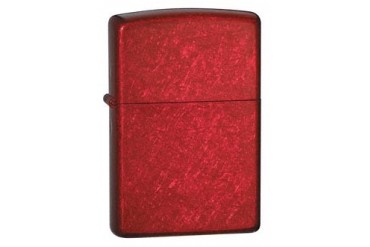 Candy Apple Red Chrome Zippo