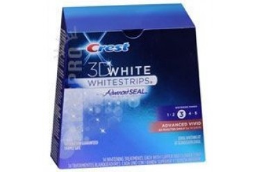 Crest Dental Whitening Formula White Strips Advanced Seal 14 each