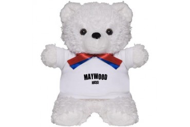 Maywood Rocks California Teddy Bear by CafePress
