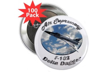 F-102 Delta Dagger 2.25 Inch Button 100 pack Hobbies 2.25 Button 100 pack by CafePress