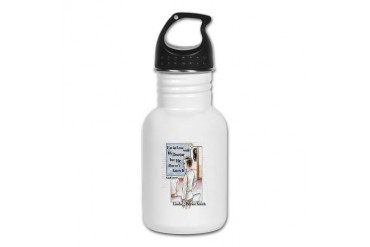 I'M IN LOVE WITH MY DOCTOR BUT HE DOESN'T KNOW IT Love Kid's Water Bottle by CafePress