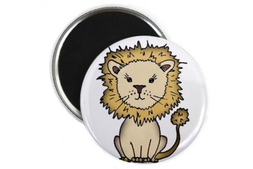 lion and butterfly png.png Animals Magnet by CafePress