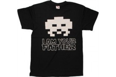 Atari Space Invaders Alien I Am Your Father T-Shirt