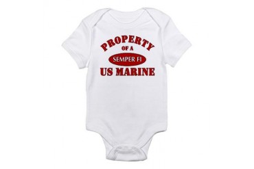 Property of a SEMPER FI US Marine Infant Creeper