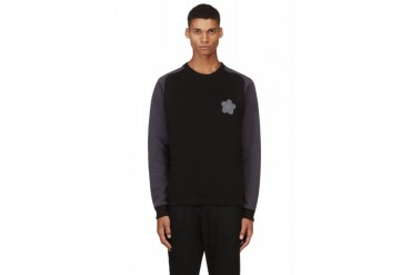 Christopher Kane Black Molecule Patch Sweatshirt