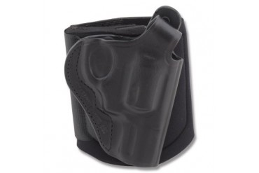 Bianchi Model 150 Negotiator Ankle Holster - S&W J Frame - 3.46"BBL - Black - Right Hand